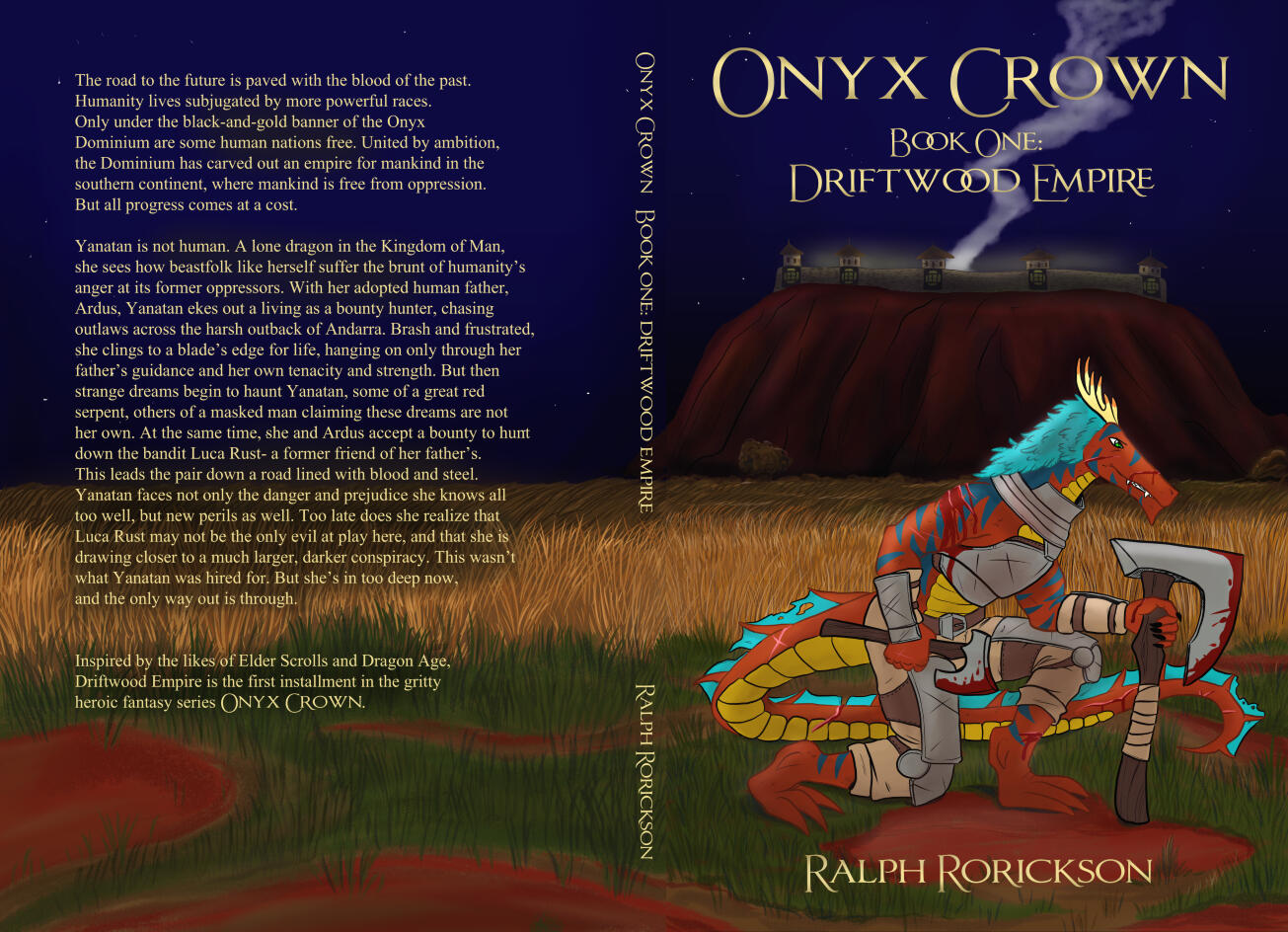 Book Cover Illustration and Design (Commissioned Work)