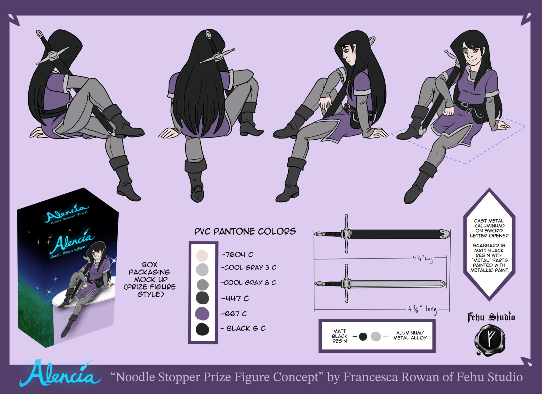 Crane Game Prize Figure Concept