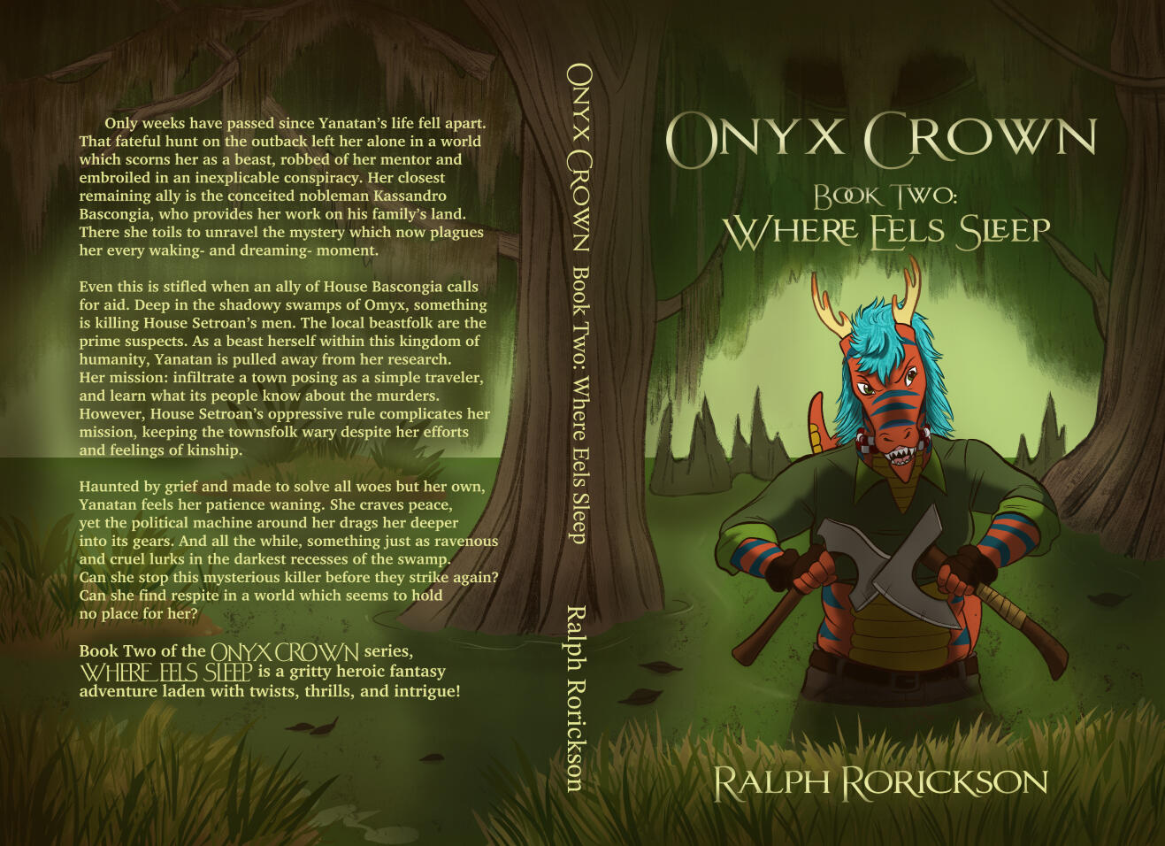 Book Cover Illustration and Design (Commissioned Work)